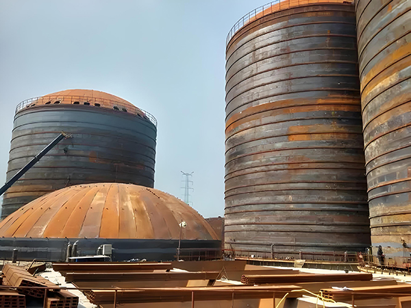 锦屏焦粉钢板仓